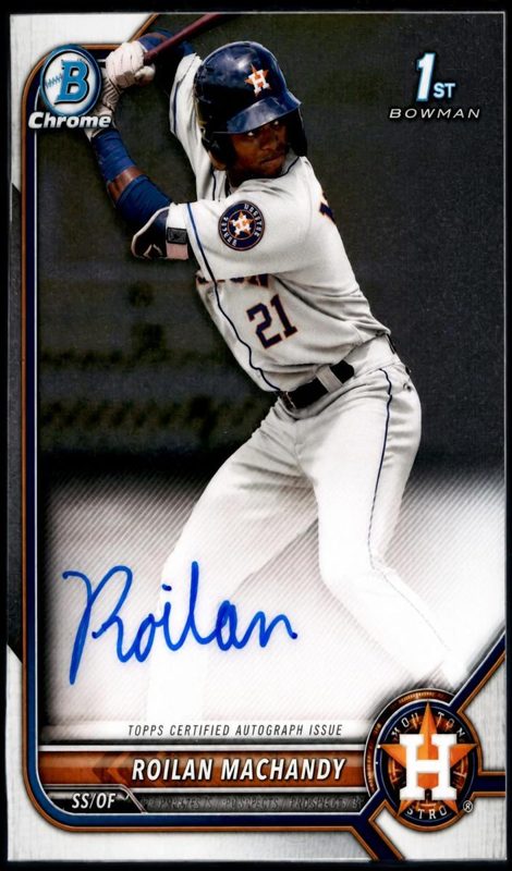Roilan Machandy, 2022 Bowman Chrome Prospects Baseball