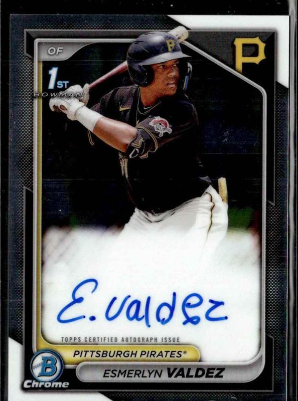 Enmanuel Valdez, 2022 Bowman Chrome Prospects Baseball
