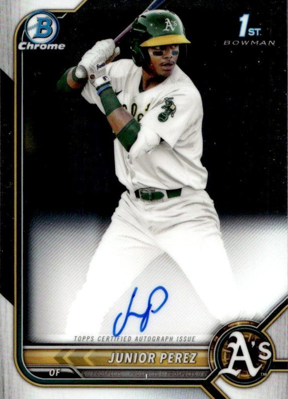 Junior Perez, 2022 Bowman Chrome Prospects Baseball