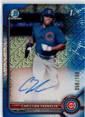 Christian Franklin, 2022 Bowman Chrome Prospects Baseball