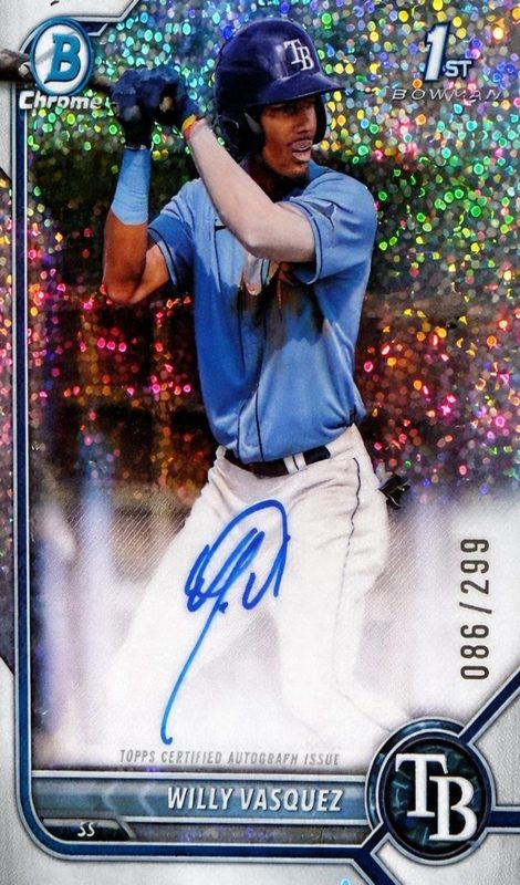 Willy Vasquez, 2022 Bowman Chrome Prospects Baseball