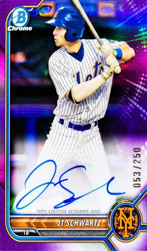 JT Schwartz, 2022 Bowman Chrome Prospects Baseball
