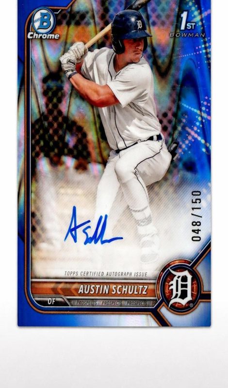 Austin Schultz, 2022 Bowman Chrome Prospects Baseball