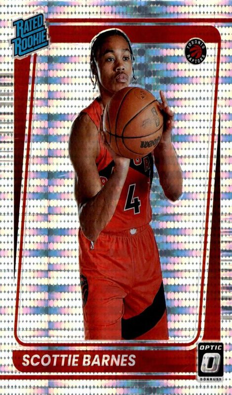 Scottie Barnes, 2021 Donruss Optic Basketball
