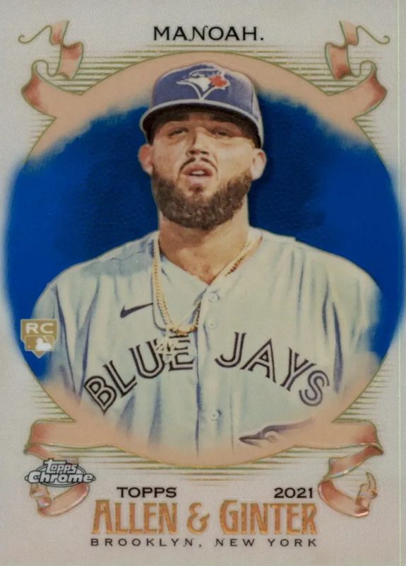 Alek Manoah, 2021 Topps Allen & Ginter Chrome Baseball
