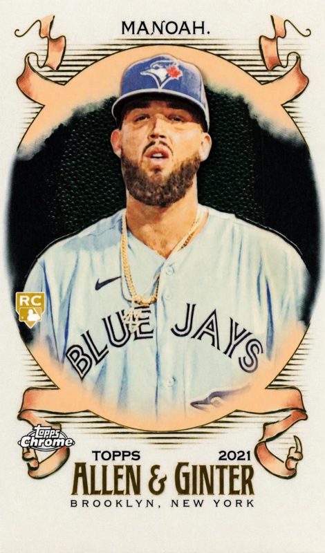 Alek Manoah, 2021 Topps Allen & Ginter Chrome Baseball