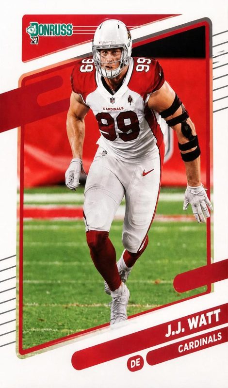 J.J. Watt, 2021 Panini Donruss Football