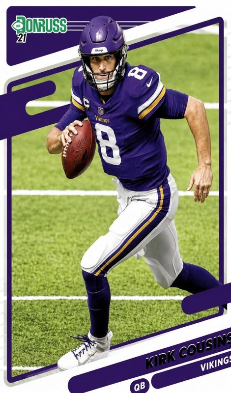 Kirk Cousins, 2021 Panini Donruss Football