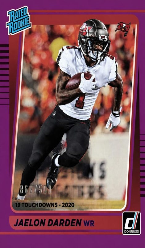 Jaelon Darden, 2021 Panini Donruss Football