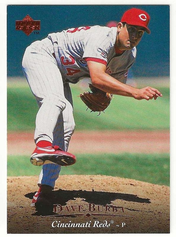 Dave Burba, 1995 Upper Deck Baseball