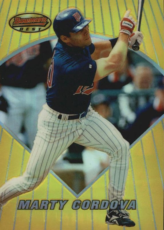 Marty Cordova, 1996 Bowman's Best Baseball