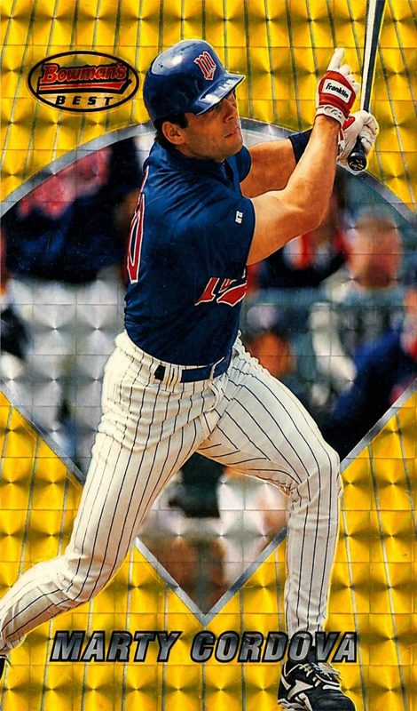 Marty Cordova, 1996 Bowman's Best Baseball