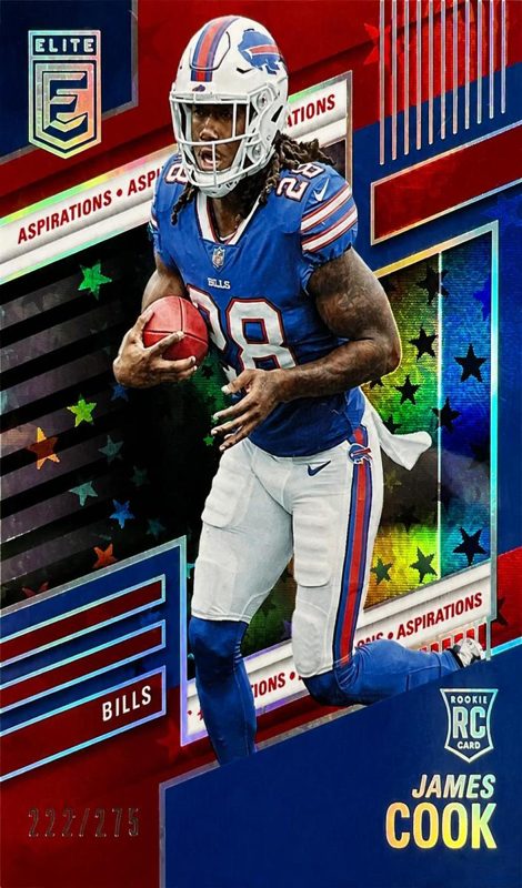 James Cook, 2022 Donruss Elite Football