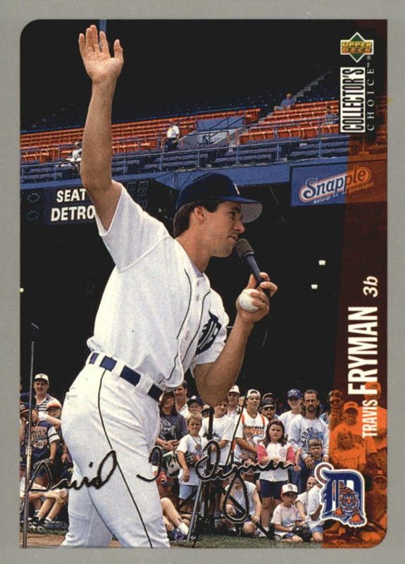 Travis Fryman, 1996 Collector's Choice Baseball