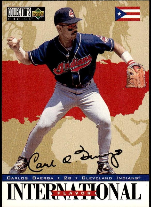 Carlos Baerga, 1996 Collector's Choice Baseball