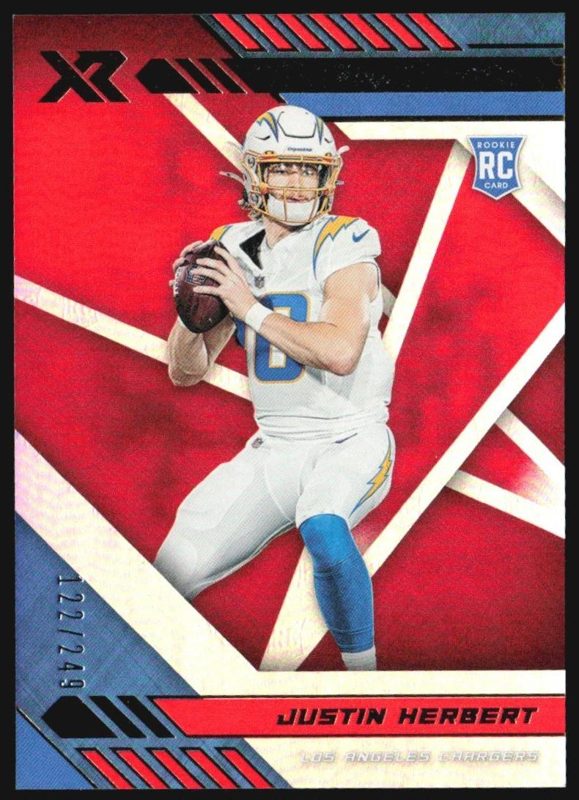 Justin Herbert, 2020 Panini XR Football