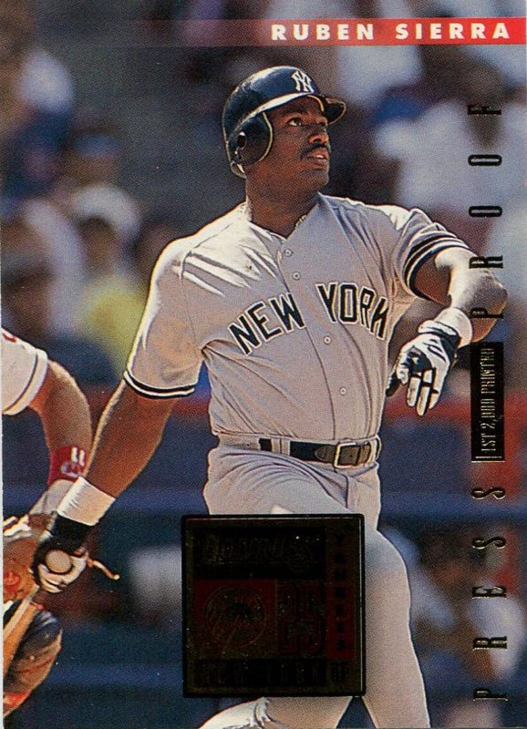 Ruben Sierra, 1996 Donruss Baseball