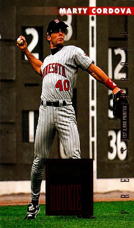 Marty Cordova, 1996 Donruss Baseball
