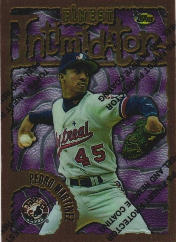 Pedro Martinez, 1996 Topps Finest Baseball