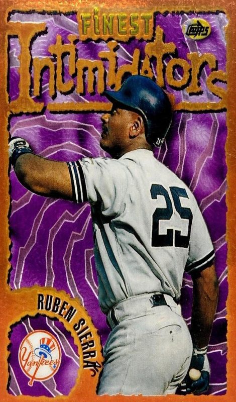 Ruben Sierra, 1996 Topps Finest Baseball