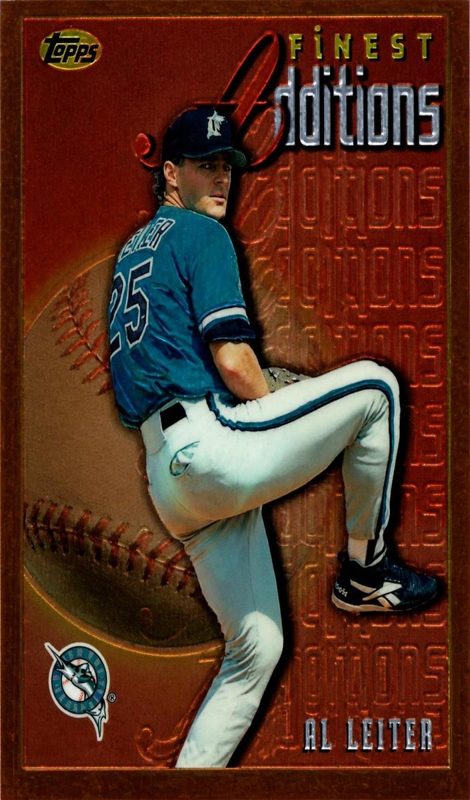 Al Leiter, 1996 Topps Finest Baseball