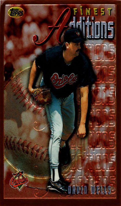 David Wells, 1996 Topps Finest Baseball