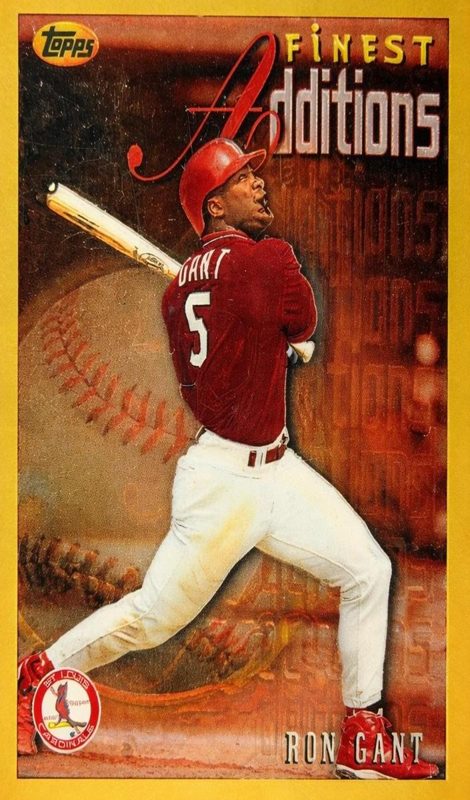 Ron Gant, 1996 Topps Finest Baseball