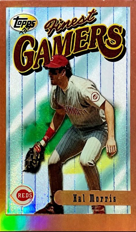 Hal Morris, 1996 Topps Finest Baseball