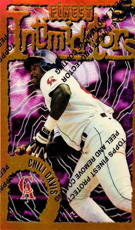 Chili Davis, 1996 Topps Finest Baseball