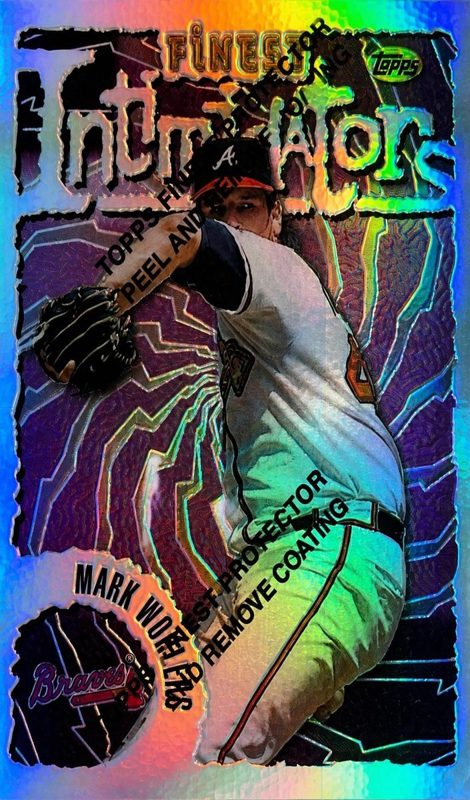 Mark Wohlers, 1996 Topps Finest Baseball