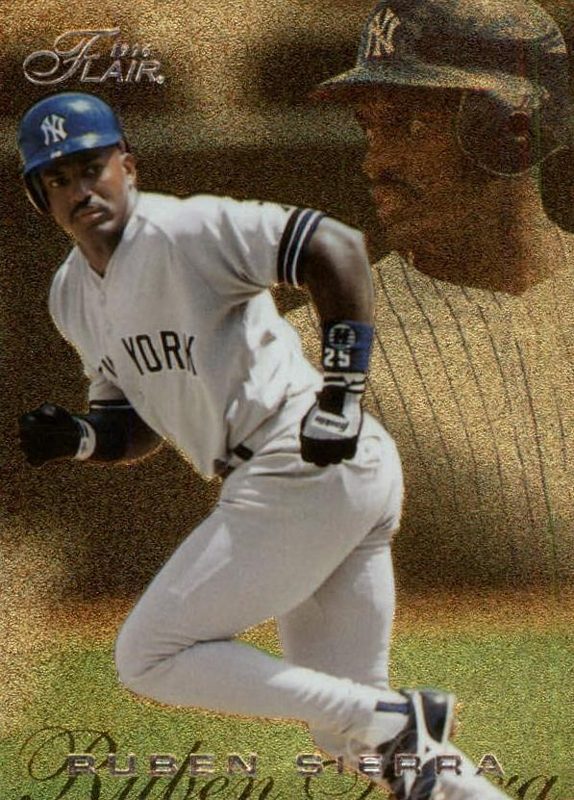 Ruben Sierra, 1996 Flair Baseball