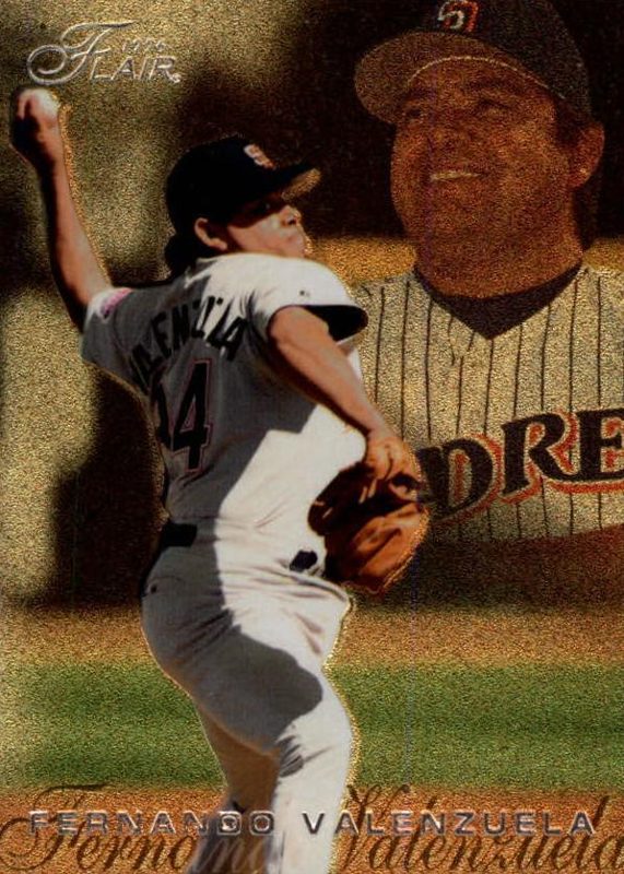 Fernando Valenzuela, 1996 Flair Baseball