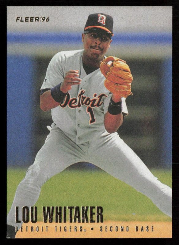 Lou Whitaker, 1996 Fleer Baseball
