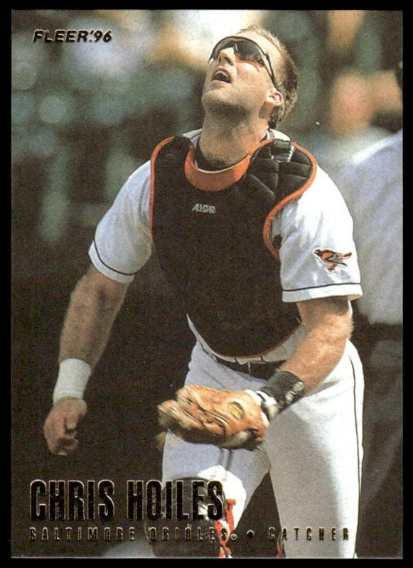 Chris Hoiles, 1996 Fleer Baseball