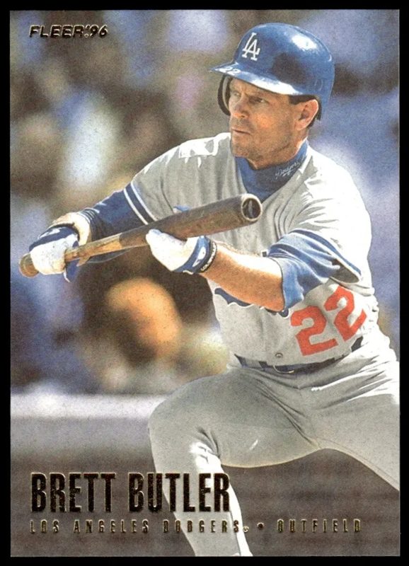 Brett Butler, 1996 Fleer Baseball