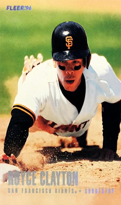 Royce Clayton, 1996 Fleer Baseball