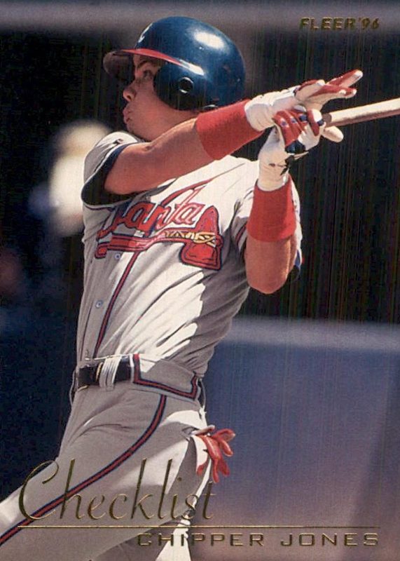 Chipper Jones, 1996 Fleer Baseball