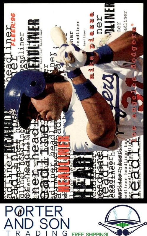 Mike Piazza, 1996 Fleer Update Baseball