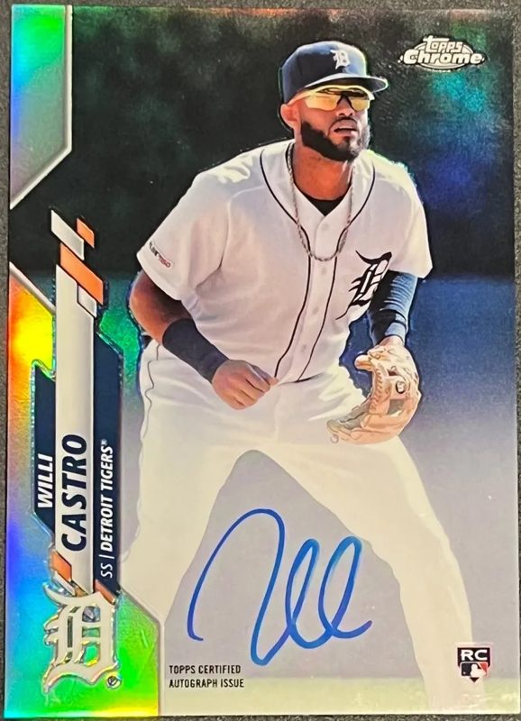 Willi Castro, 2020 Topps Chrome Baseball