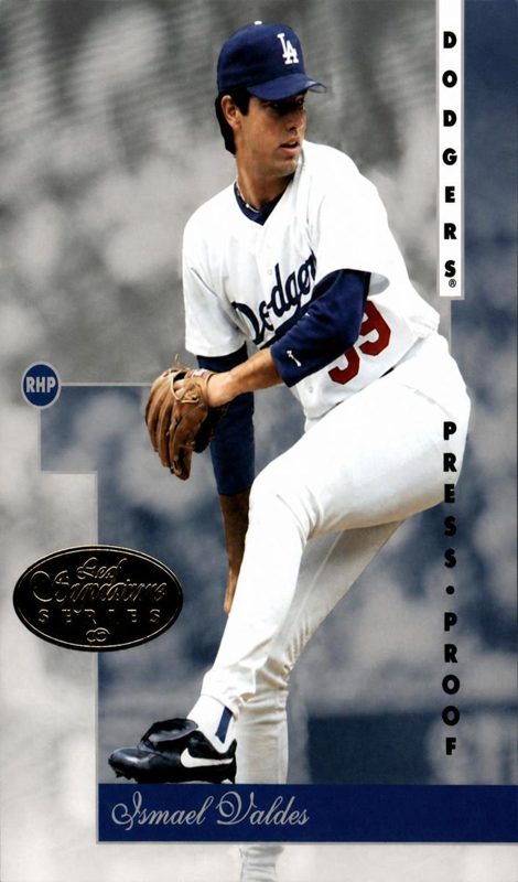 Ismael Valdes, 1996 Leaf Signature Series Baseball