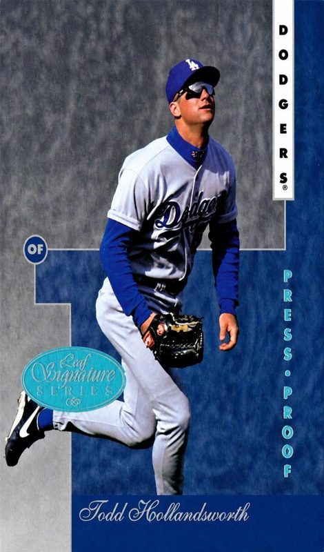Todd Hollandsworth, 1996 Leaf Signature Series Baseball