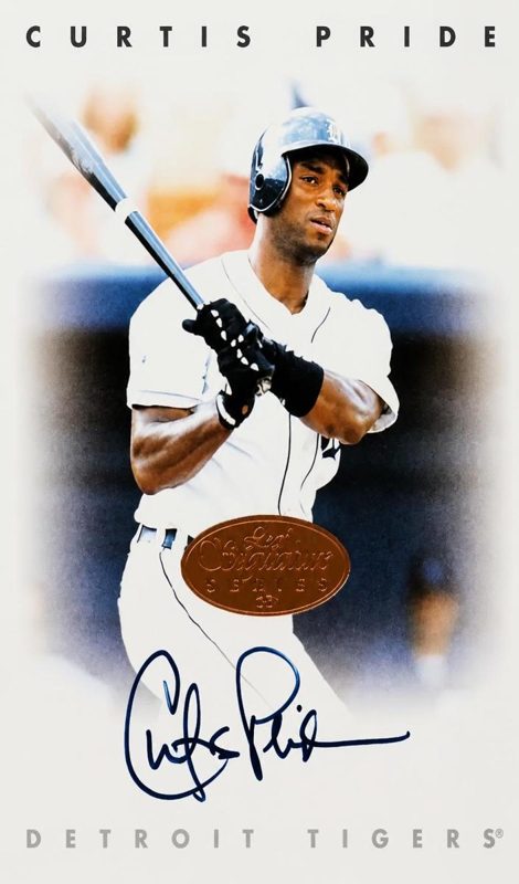 Curtis Pride, 1996 Leaf Signature Series Baseball