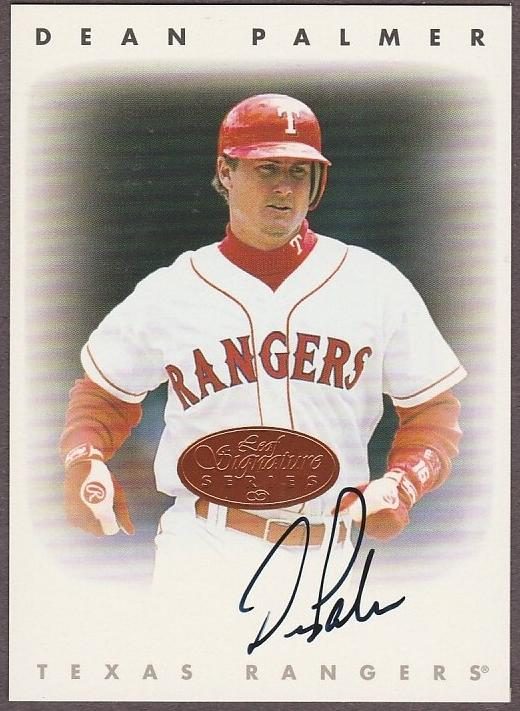 Dean Palmer, 1996 Leaf Signature Series Baseball