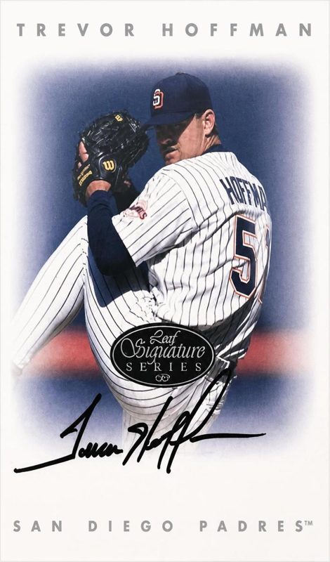 Trevor Hoffman, 1996 Leaf Signature Series Baseball