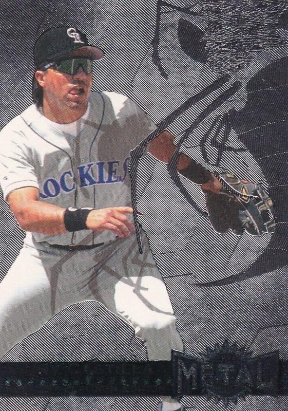 Vinny Castilla, 1996 Metal Universe Baseball