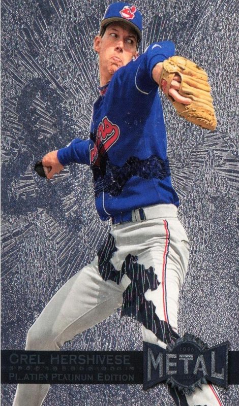 Orel Hershiser, 1996 Metal Universe Baseball