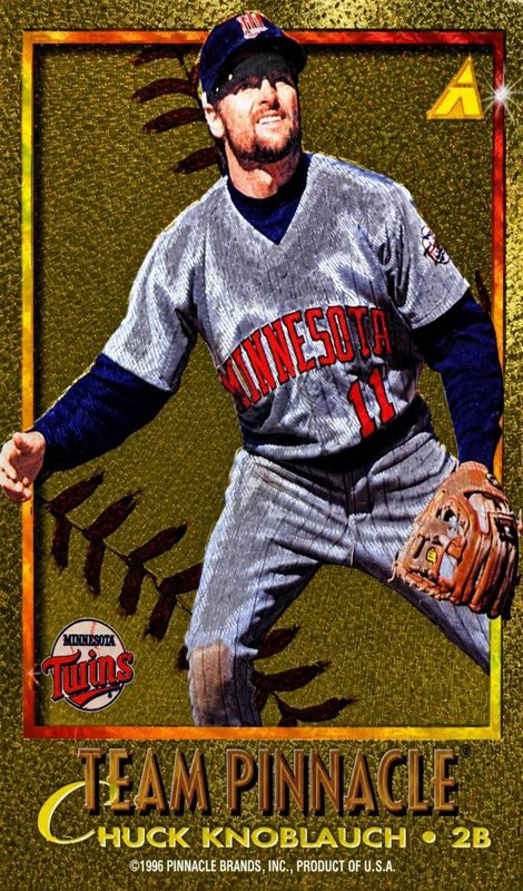 Chuck Knoblauch, 1996 Pinnacle Baseball