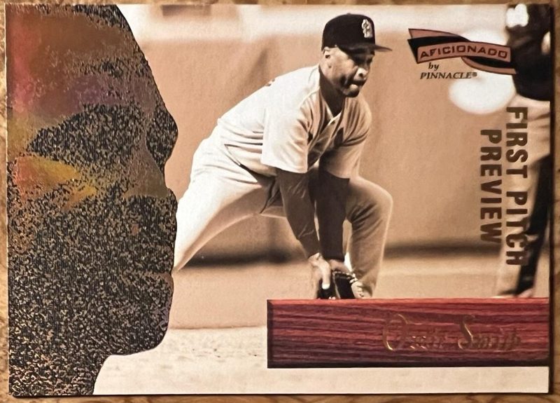 Ozzie Smith, 1996 Pinnacle Aficionado Baseball