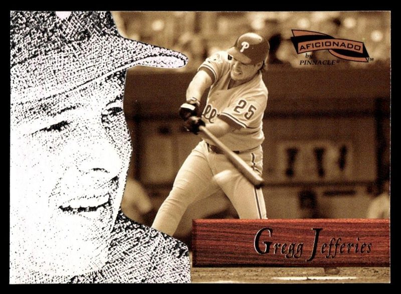 Gregg Jefferies, 1996 Pinnacle Aficionado Baseball