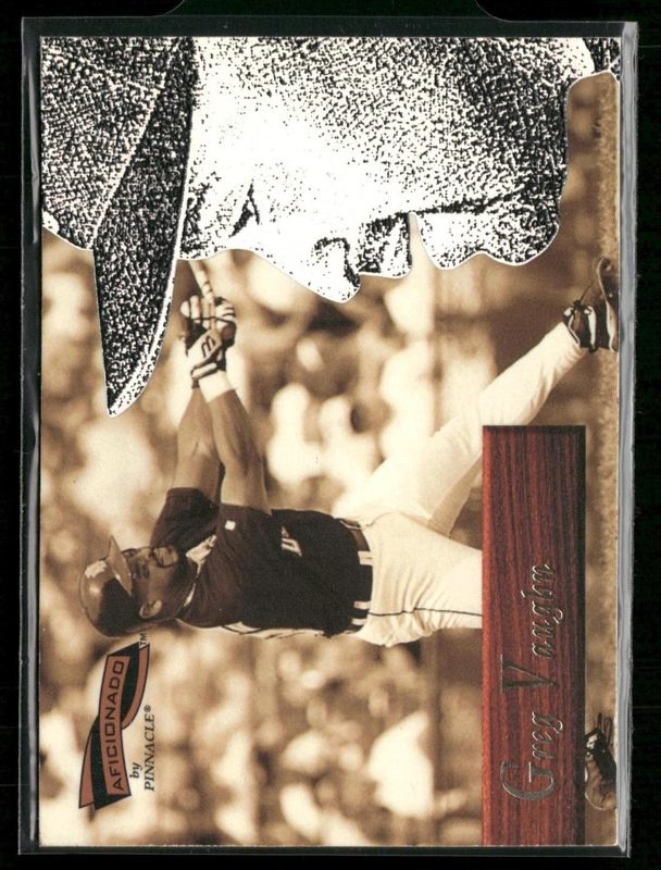 Greg Vaughn, 1996 Pinnacle Aficionado Baseball